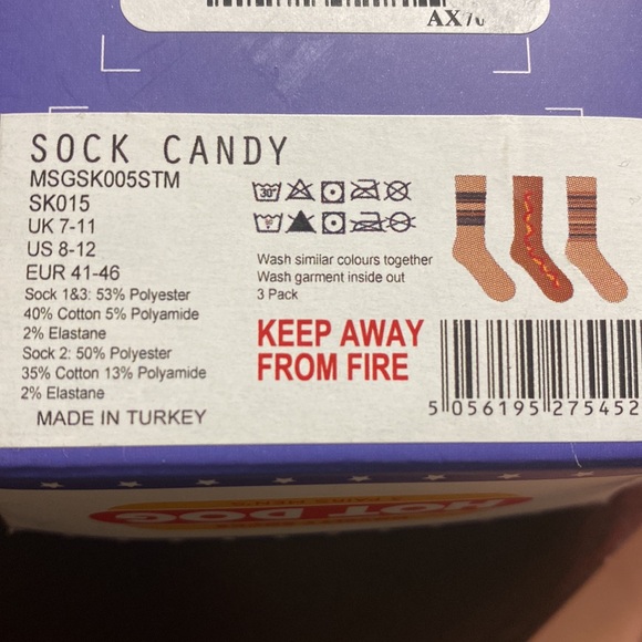 NEW Hotdog Sock Set - Picture 3 of 4